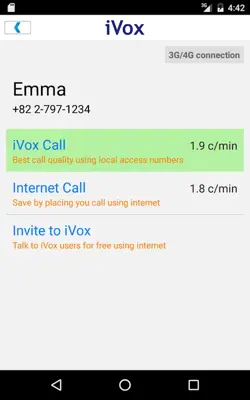 iVox android App screenshot 5
